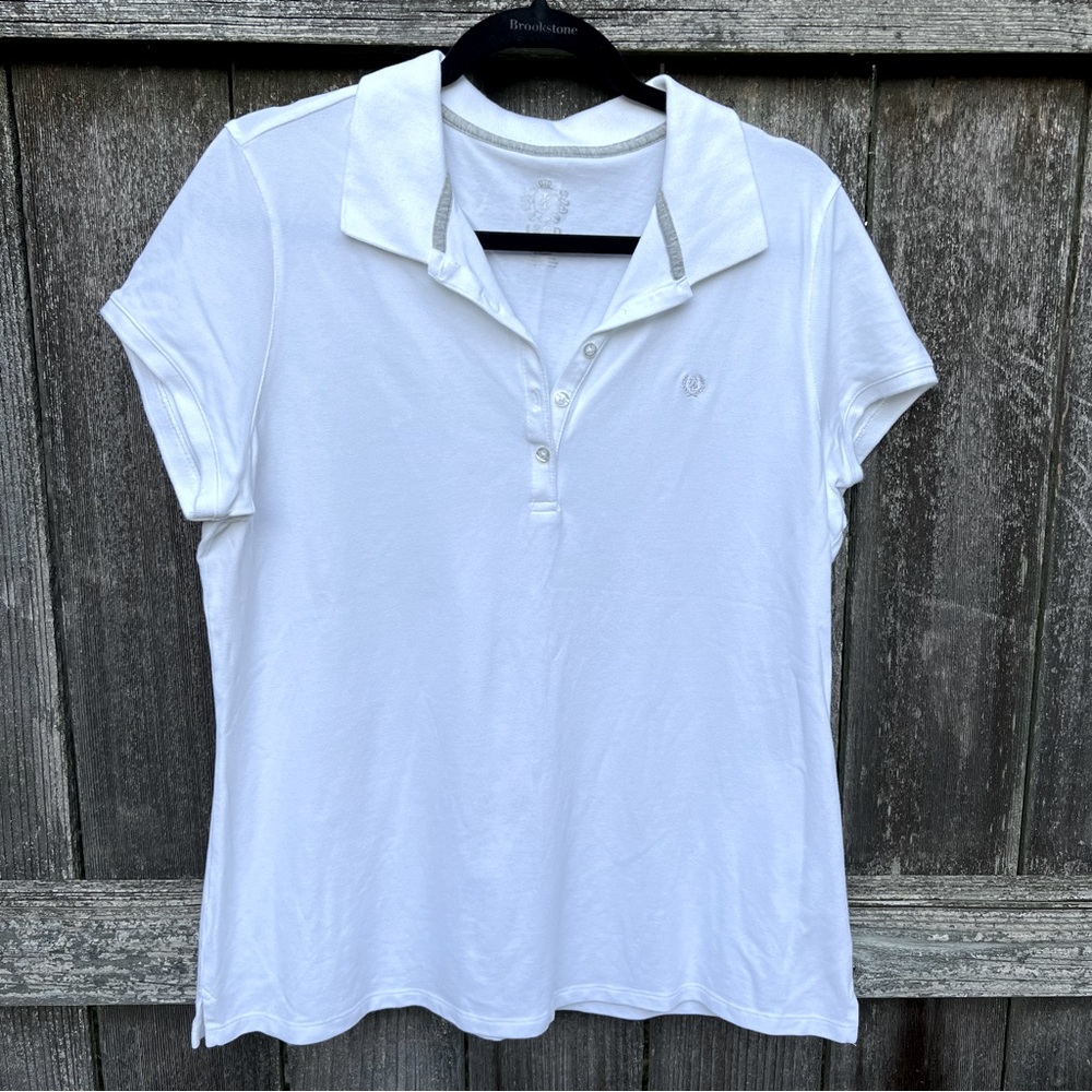Izod Polo White Short Sleeve